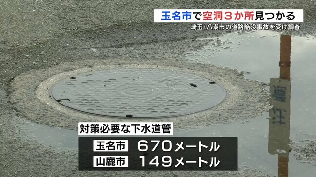 熊本県玉名市と山鹿市で「緊急対策が必要な下水道管」を確認 今年度中に対策へ|TBS NEWS DIG