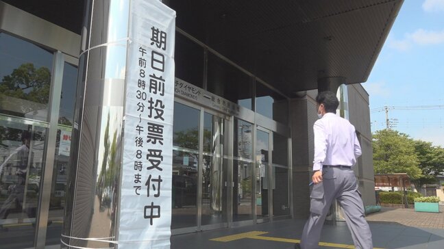 参議院選挙 期日前投票は3日間で1万6000人余り 投票日は今月20日で3連休の中日 県選管は期日前投票の利用を呼びかけ 山梨|TBS NEWS DIG