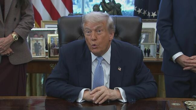 トランプ大統領 エプスタイン元被告の資料公開法案 可決されれば署名の意向|TBS NEWS DIG