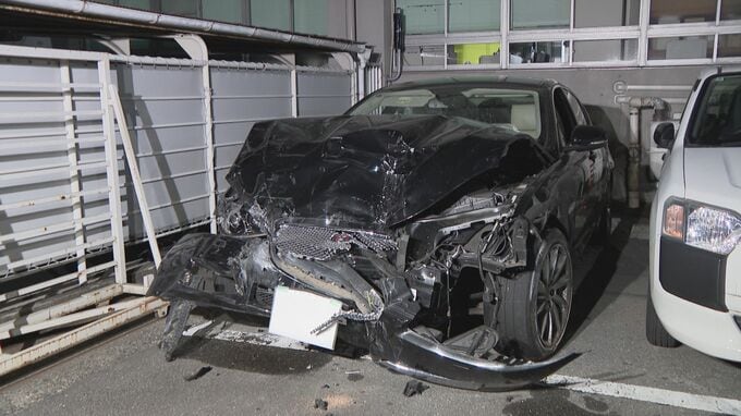 飲酒運転で追突事故…はずみで別の2台が絡む事故も 自称会社員の52歳男を危険運転傷害の疑いで現行犯逮捕 名古屋･北区の堤防道路|TBS NEWS DIG