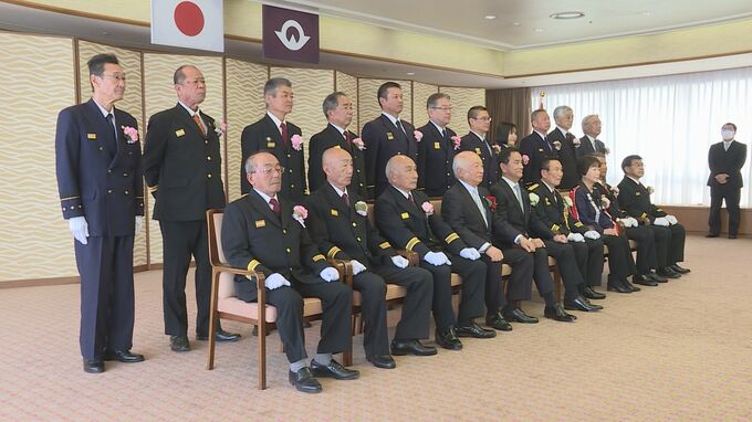 消防活動に長年の貢献　消防表彰式　山口県庁で表彰式　|　山口のニュース・天気・防災｜tys NEWS｜ｔｙｓテレビ山口