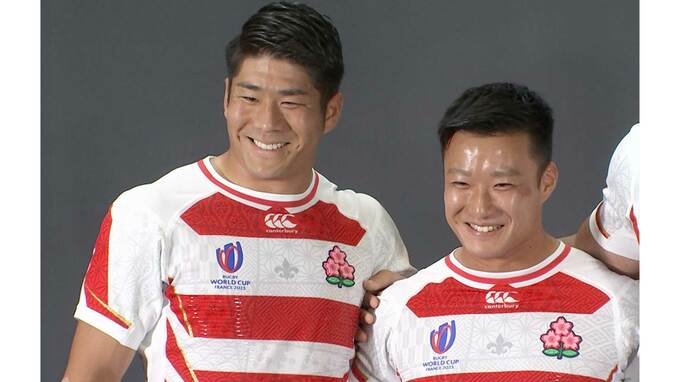 ファンの想いを常に身に着けW杯へ！前回大会は初のベスト8　ラグビー日本代表新ジャージー発表　|TBS NEWS DIG