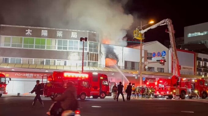 【速報】宮崎市中心市街地のビルで火災|TBS NEWS DIG