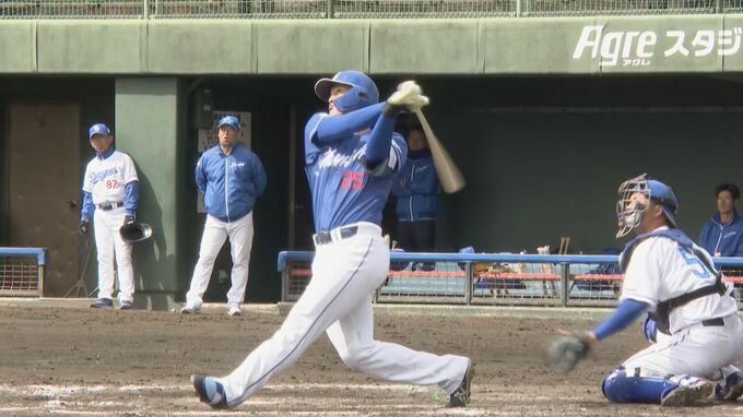 紅白戦で若手が躍動！土田・石川の豪快弾！「何も考えず行け」松中コーチの新風  根尾と仲地は手応え感じる投球　|　名古屋・愛知・岐阜・三重のニュース【CBC news】 | CBC web