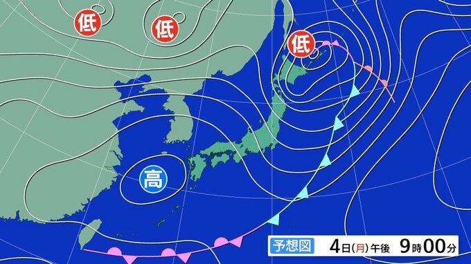発達した積乱雲…石垣市で1時間52mm観測　沖縄本島地方・先島諸島は落雷・突風・急な強い雨に注意続く【雨と風のシミュレーション】　|　富山のニュース｜天気・防災｜チューリップテレビ