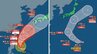 【ダブル台風へ】最大瞬間風速 70 m/s「台風7号（メーカラー）」非常に強い勢力...週末にかけて沖縄・四国に接近か　新たな台風も発生へ　雨風シミュレーションを確認【気象庁23日台風情報】　|　岡山・香川のニュース | 天気 | RSK山陽放送