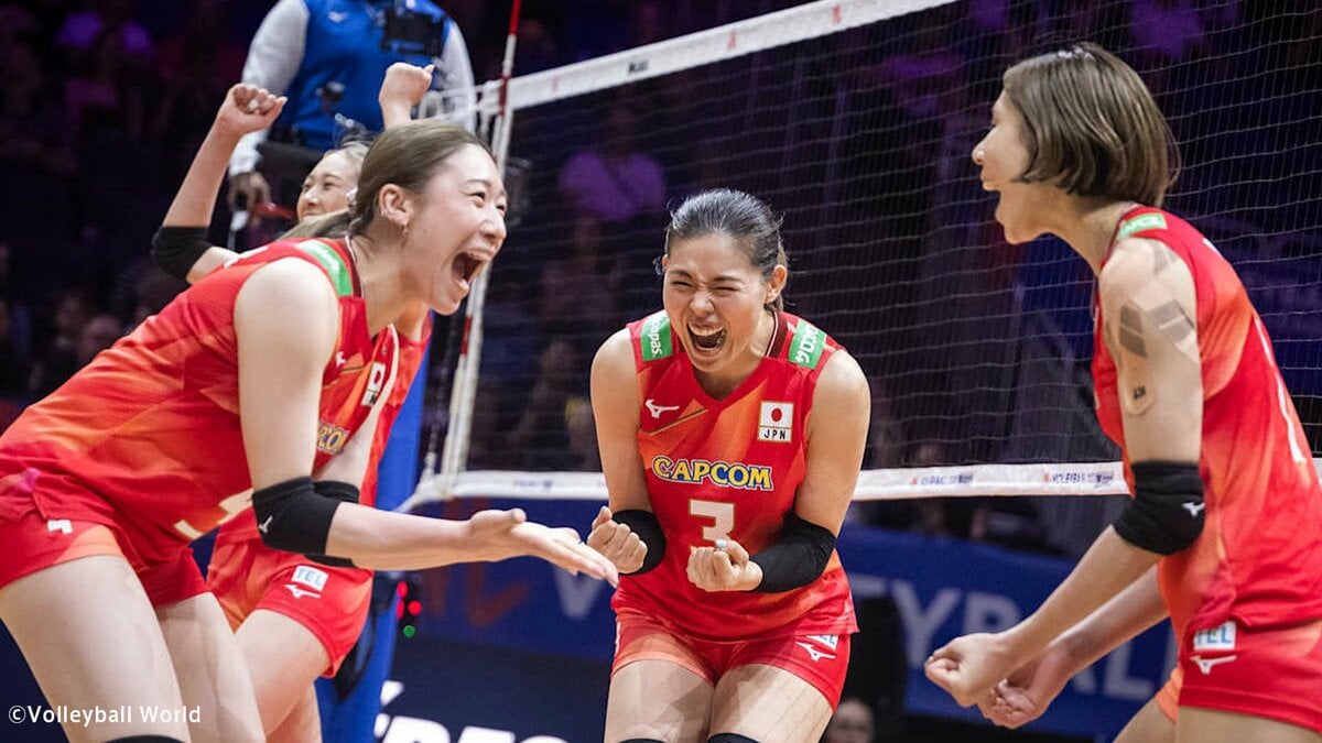 女子バレー日本代表が逆転勝利　ネーションズリーグ開幕戦