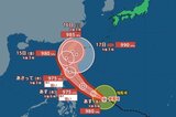 【台風最新】台風25号(ウサギ)は週末には沖縄に接近か 1時間に約35キロの速さで西北西へ【17日まで雨風シミュレーション】日本の南で台風が4つ発生|TBS NEWS DIG