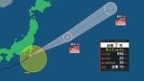 【台風情報】台風7号（メーカラー）いまどこに？  今夜にも温帯低気圧に変わる予想　土砂災害などには厳重に警戒を【台風進路図を見る】|TBS NEWS DIG