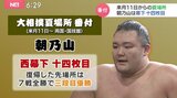 朝乃山、西の幕下14枚目に番付上げる 3月場所では全勝で三段目優勝 大相撲新番付発表 | 富山のニュース|天気・防災|チューリップテレビ