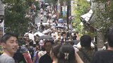 豪雨被害の由布院に人通り戻る 車道を覆いつくす観光客でごった返す 大分 | 大分のニュース|OBS NEWS|大分放送