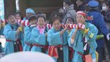 国府宮はだか祭 神男めがけて「もみ合い」へ 午前の神事は厄除け願い「女性も参加」会場は熱気と緊張!愛知・稲沢市|TBS NEWS DIG