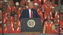 【速報】トランプ大統領　鉄鋼への追加関税　2倍の50％に引き上げ| TBS CROSS DIG with Bloomberg