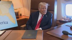 ホワイトハウス　新たに「AP通信」の大統領専用機での取材を禁止　メキシコ湾の「アメリカ湾」への名称変更めぐり取材規制を強化| TBS CROSS DIG with Bloomberg