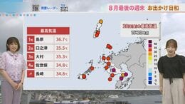 週末29日（土）30日（日曜）は「お出かけ日和」平地真菜気象予報士が解説する長崎県内の天気（2026年8月28日放送）　|　長崎のニュース | 天気 | NBC長崎放送