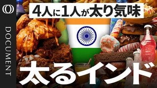 【ポテチ消費は10年で3倍】インドを西洋ジャンクフードが侵食／13歳で「胃を小さくする手術」も／2035年には8割超が肥満に【CROSS DIG DOCUMENT】| TBS CROSS DIG with Bloomberg