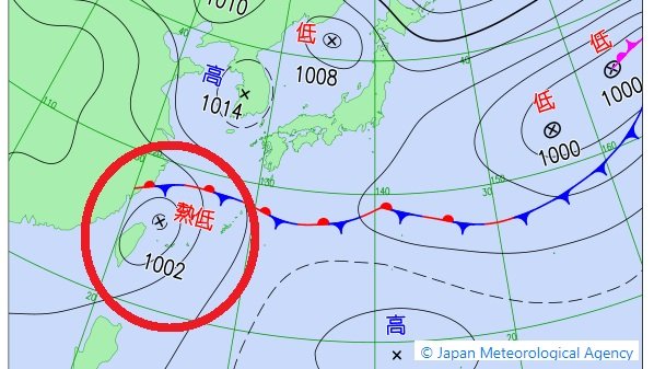 【台風のたまご】南シナ海の「熱帯低気圧」が北東へ…日本への影響は？　前線との関係は？　7日頃には警報級大雨の可能性も　6月9日(火)にかけての雨風シミュレーション【気象庁4日発表】|TBS NEWS DIG