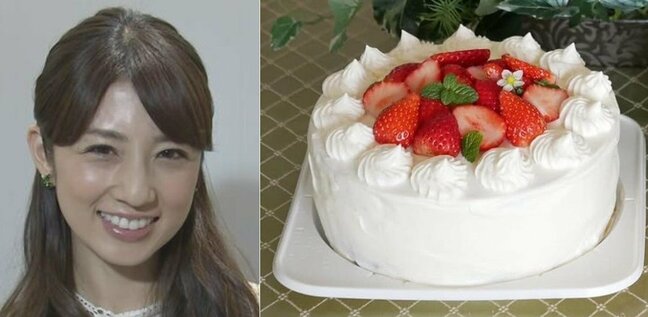 【小倉優子】　「ママ友とケーキを焼きました」　手作りホールケーキ披露　　ファン絶賛「センス抜群」|TBS NEWS DIG