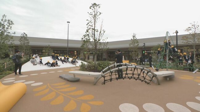 ｢三井アウトレットパーク岡崎｣11月4日オープン 公園型施設｢オカザキマーケット｣には子どもが遊べる遊具にドッグランも 愛知|TBS NEWS DIG