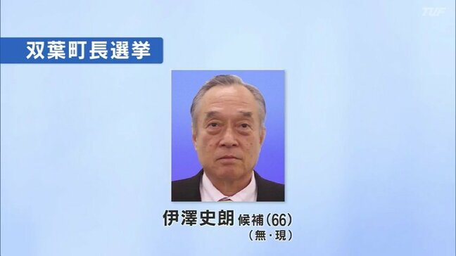 双葉町長選　現職・伊澤氏が立候補　無投票で4選の公算大　福島|TBS NEWS DIG