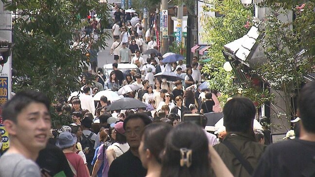 豪雨被害の由布院に人通り戻る 車道を覆いつくす観光客でごった返す 大分 |TBS NEWS DIG