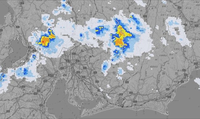岐阜県全域に警戒レベル上昇「1時間に50ミリ」猛烈な雨が続く　不安定大気が引き起こす土砂災害と河川増水の危険【雨と風のシミュレーション】|TBS NEWS DIG