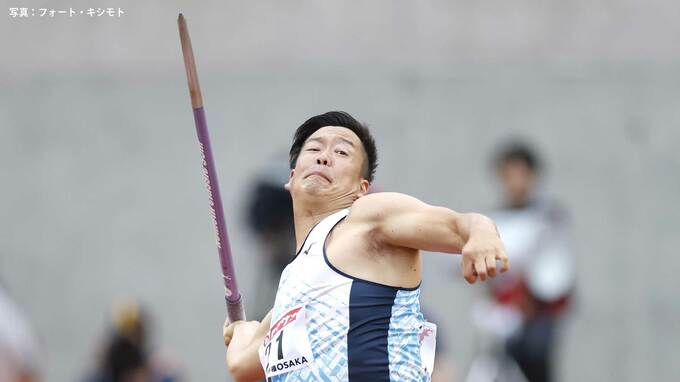 男子やり投 小椋健司が80m13で優勝！大学の後輩・北口榛花に刺激 【アスリートナイトゲームズ】|TBS NEWS DIG