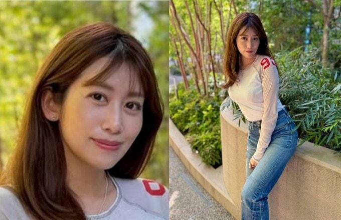 【 中川安奈 】　デニム姿のオフショットに反響　「綺麗でとってもカッコいい❤❤❤」「安奈スタイル魅力的」|TBS NEWS DIG