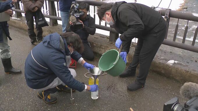 油はどこから混入? 手取川の支流で調査続く 石川・白山市のセイモアスキー場近く|TBS NEWS DIG