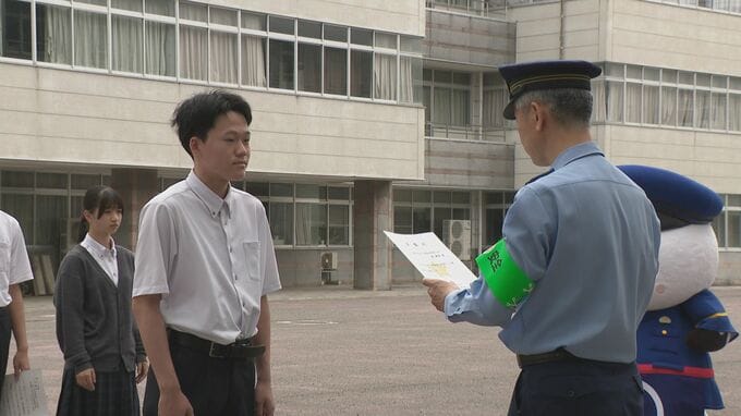 高校生「自転車ロック隊」に任命 自転車の盗難防止へ鍵かけを 石川・金沢市|TBS NEWS DIG