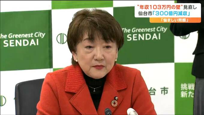 そもそも『年収103万円の壁』の103万円とはナニ　実は「所得税が課税されるライン」だった　仙台市は見直しで「300億円の減収が見込まれる」と主張するが…|TBS NEWS DIG