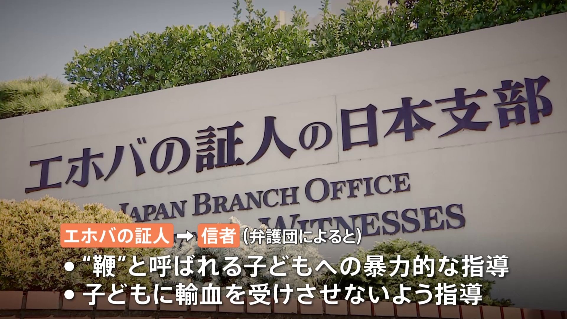 “エホバの証人”「2世への輸血拒否は虐待」弁護団が厚労省に申し入れ TBS NEWS DIG “エホバの証人”「2世への輸血拒否は虐待」弁護団が厚労省に申し入れ TBS NEWS DIG