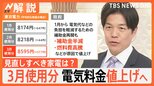 週末はもう3月!GW並みの気温か “電気料金”値上げへ…家電見直しで「電気代半分に」?今年は「覚悟が必要」な夏?【Nスタ解説】|TBS NEWS DIG