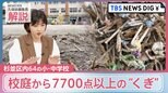 小学校の校庭の“くぎ”で児童が大けが　校庭の“大量のくぎ”はなぜ見逃されていた？【news23】|TBS NEWS DIG