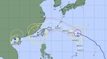 【台風情報】日本の南に台風3つ、台風のたまご…4つの台風になる可能性　台風18号は26日に沖縄直撃コース　雨は150ミリ程度、今後の進路と勢力などを詳しく　気象庁　|　山形のニュース│TUYテレビユー山形