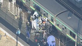 【速報】乗用車との衝突事故で一時運転取り止めのJR宇都宮線と湘南新宿ライン　午前7時43分に運転再開|TBS NEWS DIG