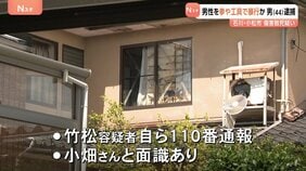 知人男性の頭や顔を工具などで殴り死なせる　44歳自称・建設業の男を逮捕　事件後自ら110番通報　石川・小松市|TBS NEWS DIG