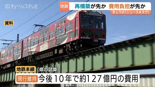 再構築が先か 費用負担が先か 地鉄本線“全線維持”で検討も…並行区間の自治体トップに進め方で温度差　富山　|　富山のニュース｜天気・防災｜チューリップテレビ