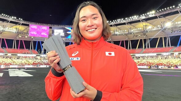 北口榛花、日本新記録での優勝から一夜明け「この場にいられることがすごく幸せ」【アルティメット世界陸上】|TBS NEWS DIG