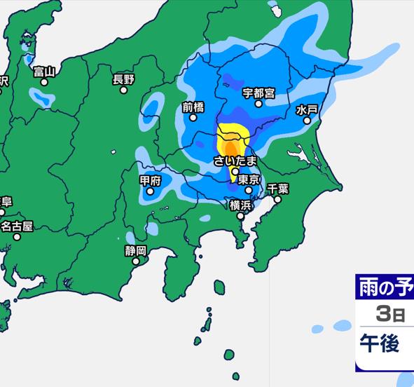 関東と東北など　これから雷雨のおそれ　雨シミュレーション３日夕方～４日【大雨情報2024】　|　鹿児島のニュース｜MBC NEWS｜南日本放送