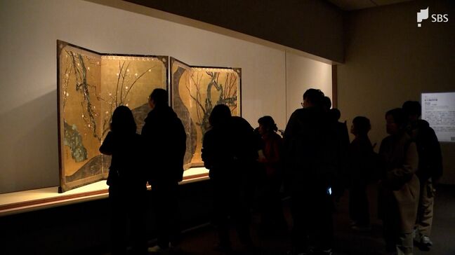 尾形光琳の「紅白梅図屏風」など国宝3作品を公開＝静岡・熱海市MOA美術館|TBS NEWS DIG