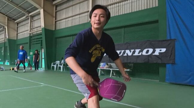 子どもから高齢者まで　アメリカ発祥“ピックルボール”　テニス・バドミントン・卓球を合わせた新スポーツ　山梨|TBS NEWS DIG