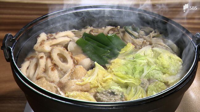 高砂部屋直伝!富士宮の食材がふんだんに味わえる「ちゃんこ」希少な豚と高校生が育てた野菜を使用【しずおか産】|TBS NEWS DIG