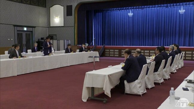 宮下宗一郎 知事と青森県内の市長らが政策課題などを協議　「地域の医療提供体制」などについて意見を交わす|TBS NEWS DIG