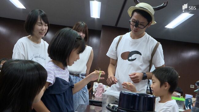 「こんちゅうクン」から勉強 子どもたちが昆虫の世界にワクワク=静岡市|TBS NEWS DIG