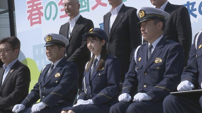 「事故の無い未来を」日向未来さんが交通安全よびかけ　埼玉県警|TBS NEWS DIG