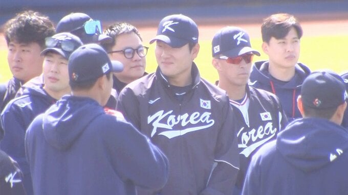 【WBC】侍ジャパン2戦目の相手、韓国代表が練習 イ・ガンチョル監督「日本はいい投手が多い」6日オリックス、7日阪神と強化試合|TBS NEWS DIG