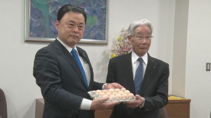 鳥インフルで約４０万羽を殺処分した養鶏業者　生産再開を知事に報告　「奇跡的なスピードで再開が出来た」　|　BSSニュース | BSS山陰放送