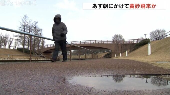 春先のような温かさ４月並みに気温上昇 季節はずれの黄砂に洗濯ものの外干しに注意 富山　|　富山のニュース｜天気・防災｜チューリップテレビ