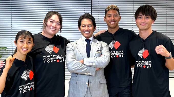 織田裕二「あなた以上にすごい日本人はいないんだから堂々と」サニブラウンらは“フルスタジアム”願う【東京2025世界陸上】|TBS NEWS DIG